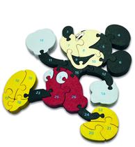 Quebra Cabeça Infantil De Madeira Mickey Disney
