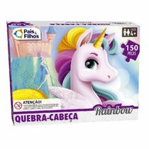 Quebra Cabeça Infantil De Unicórnio 150 Peças ATEF