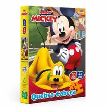 Quebra Cabeça Infantil Do Mickey Com 30 Peças - Toyster 8021