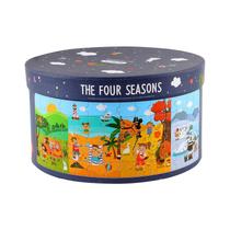 Quebra-cabeça infantil Educação infantil 150 peças Tema Four Seasons