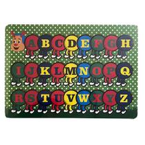 Quebra-Cabeça Infantil Educativo Alfabeto Centopéia