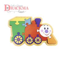 Quebra Cabeça, Infantil, Educativo, Pedagógico, Trem
