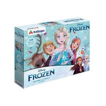 Quebra-Cabeça Infantil Frozen Madeira 100 peças - Xalingo