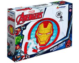 Quebra-Cabeça Infantil Homem de Ferro 30Pç Vingadores Marvel
