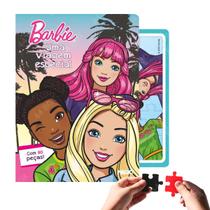 Quebra Cabeça Infantil Livro Barbie 80 Peças Oferta