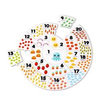 Quebra Cabeça Infantil Mdf Conte Até 20 Brinquedo Educativo Quebra Cabeça Infantil Mdf Conte Até 20 Brinquedo Educativo