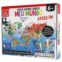 Quebra Cabeça Infantil Meu Mundo Montessori - Brincadeira de Criança Quebra Cabeça Infantil Meu Mundo Montessori - Brincadeira de Criança