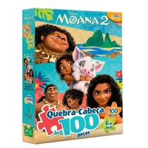 Quebra Cabeça Infantil Moana 2 Disney 100 Peças Quebra Cabeça Infantil Moana 2 Disney 100 Peças