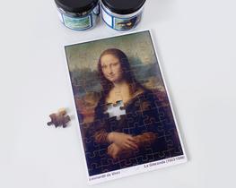 Quebra-cabeça infantil Monalisa 60 peças 20x30