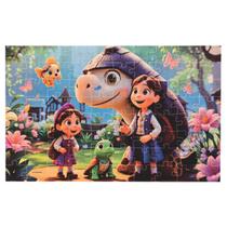 Quebra Cabeça Infantil Mundo Encantado 80 Peças Educativo Quebra Cabeça Infantil Mundo Encantado 80 Peças Educativo