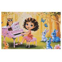 Quebra Cabeça Infantil Musical da Floresta 80 Peças Educativo Quebra Cabeça Infantil Musical da Floresta 80 Peças Educativo