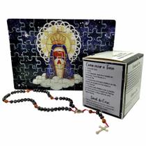 Quebra-Cabeça Infantil Nossa Senhora de 60 peças com Terço