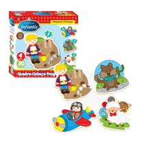 Quebra Cabeca Infantil Pequeno Principe Com 30 Pecas Nig