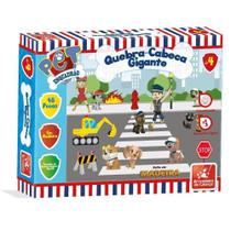 Quebra Cabeça Infantil Pet Esquadrão 48 Peças Em Madeira