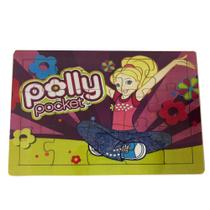 Quebra-Cabeça Infantil Polly Pocket Brinquedo Educativo MDF