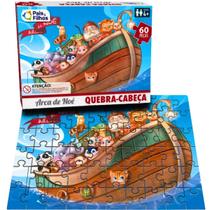 Quebra Cabeça Infantil Premium Arca de Nóe 60 Peças