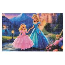 Quebra Cabeça Infantil Princesa Encantada 160 Peças Educativo Quebra Cabeça Infantil Princesa Encantada 160 Peças Educativo
