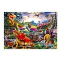 Quebra-cabeça infantil Ravensburger T-Rex Terror 35 peças de 4 a 8 anos