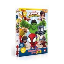 Quebra Cabeça Infantil Spidey 28 Peças Toyster