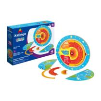 Quebra-cabeça Infantil Steam Camadas da Terra Brinquedo Educativo Madeira - Xalingo - 6 anos