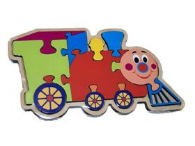 Quebra-Cabeça Infantil Trenzinho