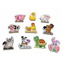 Quebra-Cabeça Infantil Vertical Animais Domésticos