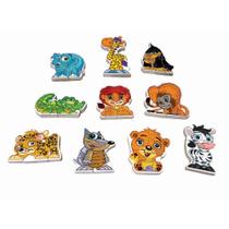 Quebra-Cabeça Infantil Vertical Animais Selvagens