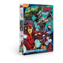 Quebra Cabeça Infantil Vingadores 200 Peças Toyster - 8041