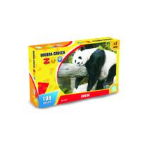 Quebra Cabeça Infantil Zoo Panda Brinquedo Educativo Pedagógico 108 Pçs Quebra Cabeça Infantil Zoo Panda Brinquedo Educativo Pedagógico 108 Pçs