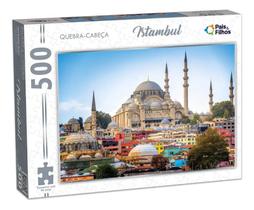 Quebra Cabeça Istambul 500 Peças Pais e Filhos Quebra Cabeça Istambul 500 Peças Pais e Filhos