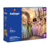Quebra-Cabeça Jardim das Princesas 60 Peças +4 Anos Xalingo - 20576 Quebra-Cabeça Jardim das Princesas 60 Peças +4 Anos Xalingo - 20576