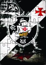 Quebra-Cabeça Jogo Futebol Vasco Da Gama 36 Peças MDF 18x26