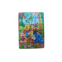 Quebra-Cabeça Jogo Infantil Ursinho Pohh 36 Peças MDF 18x26