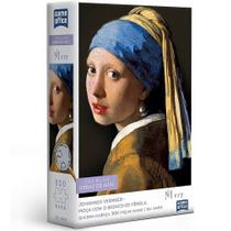 Quebra cabeca johannes vermeer moca com brinco de perola nano 500 pecas toyster