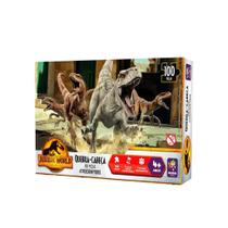 Quebra-cabeça Jurassic Park Atrociraptors Caçadores 100 Peças - Mimo Brinquedos Quebra-cabeça Jurassic Park Atrociraptors Caçadores 100 Peças - Mimo Brinquedos