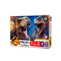Quebra-cabeça Jurassic Park Batalha dos Gigantes 100 Peças - Mimo Brinquedos Quebra-cabeça Jurassic Park Batalha dos Gigantes 100 Peças - Mimo Brinquedos