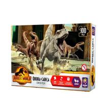 Quebra Cabeça Jurassic World Atrociraptors Mimo 2081 Quebra Cabeça Jurassic World Atrociraptors Mimo 2081