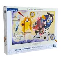 Quebra Cabeça Kandinsky Amarelo/Vermelho/Azul 500 Pçs - Toyster Quebra Cabeça Kandinsky Amarelo/Vermelho/Azul 500 Pçs - Toyster