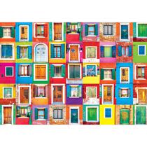 Quebra-cabeça Kodak Premium Colorful Windows Burano 1500 unidades