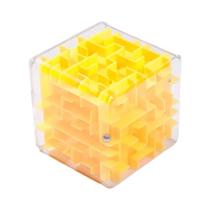 Quebra-cabeça Labirinto 3D Para Crianças, Cubo De 8cm, Jogo De Bola Rolante, Treinamento De