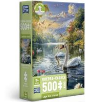 Quebra cabeca lago dos cisnes 500 nano pecas toyster