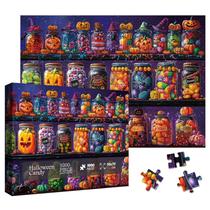 Quebra-cabeça Larkipuzz Halloween Horror Candy 1000 peças