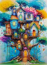 Quebra-cabeça Larkipuzz Magical Tree House 1000 peças para adultos