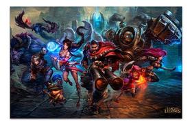 Quebra-cabeça League Of Legends Personalizado 48 Peças