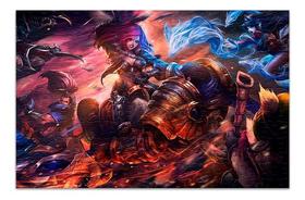 Quebra Cabeça League Of Legends Personalizados 120 Peças 001 Quebra Cabeça League Of Legends Personalizados 120 Peças 001