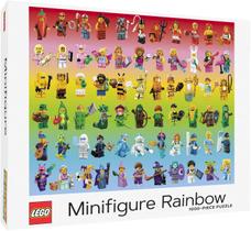 Quebra-Cabeça LEGO Minifigure Rainbow - 1000 Peças