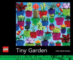 Quebra-cabeça Lego Tiny Garden 1000 peças com 30 plantas