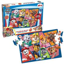 Quebra-Cabeça Lente Magica 2 em 1 Patrulha Canina 60Peças