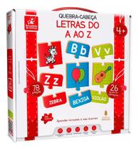 Quebra Cabeça Letras Do A Ao Z - Brincadeira De Criança