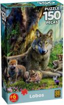 Quebra cabeça - lobos 150 pcs